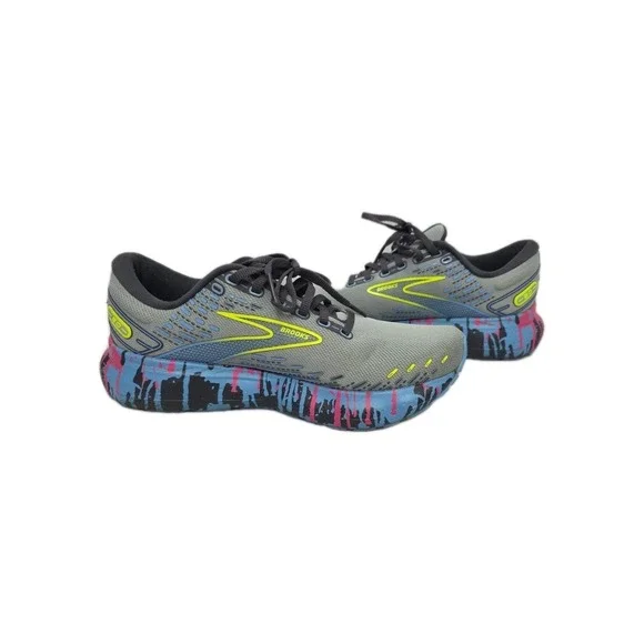 Brooks Glycerin 20 Jadeite Alaskan Blue Ebony Women's Size 8.5 Running Shoes - Picture 1 of 8